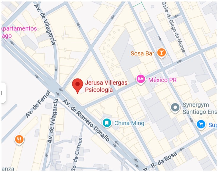 Mapa con la ubicación